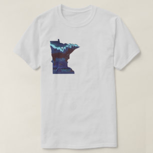 Boundary Waters Canoe Loon Campsite T-Shirt