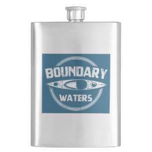 Boundary Waters Hip Flask