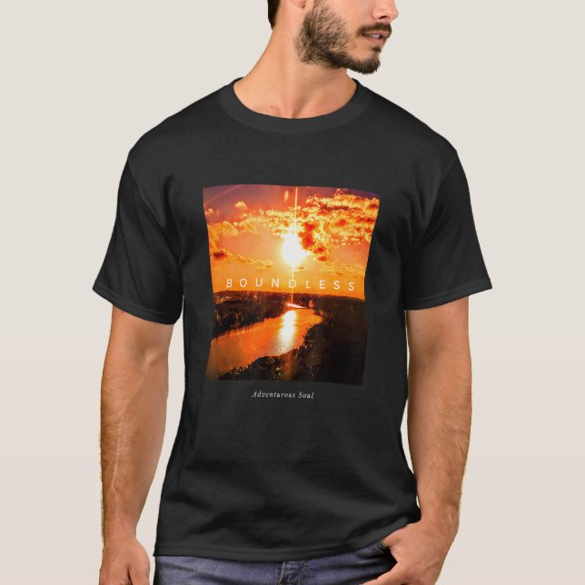 Boundless motivational T-Shirt (Front)