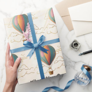 "Boundless Sky Adventures" Wrapping Paper