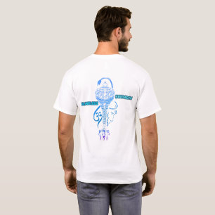 Boundless Strength Hanuman Design Spiritual Hind T-Shirt