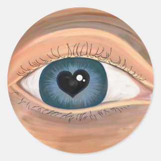 Bountiful Eye Classic Round Sticker