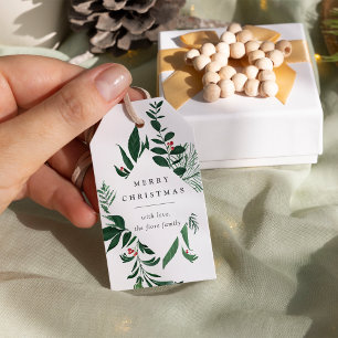 Bountiful Forest   Christmas Gift Tags