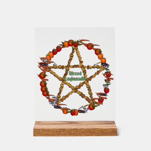 Bountiful Harvest Acrylic Sign (Front)