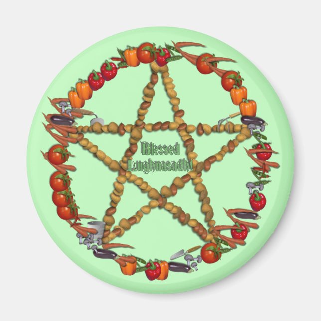 Bountiful Harvest Magnet (Front)