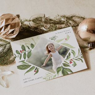 Bountiful   Holiday Photo Card