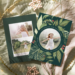 Bountiful   Holiday Photo Card