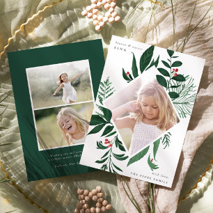 Bountiful Holiday Photo Card   Forest
