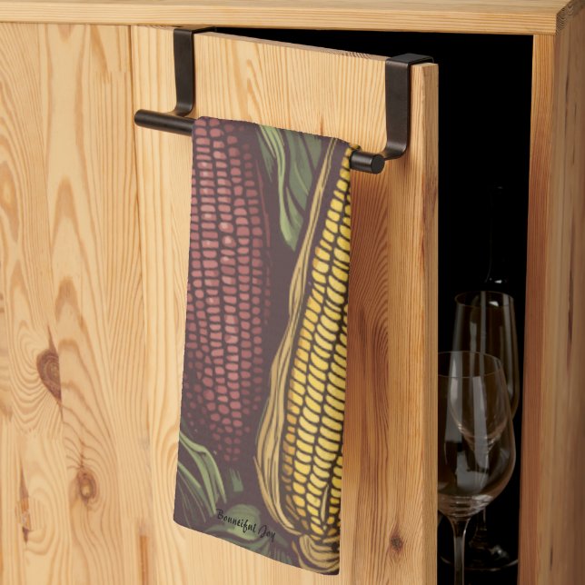 Bountiful Joy Tea Towel (Thirds Fold)