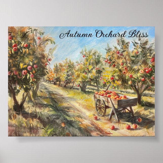 Bountiful Orchard Bliss Poster (Front)