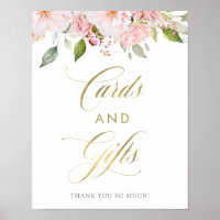 Bountiful Roses | Pink Floral Gold Cards and Gifts