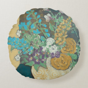 Bountiful Spring II Round Cushion