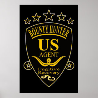 Bounty Hunter Agent Poster