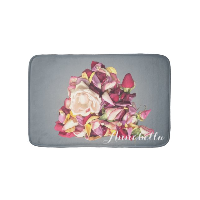 Bouquet Bath Mat (Front)