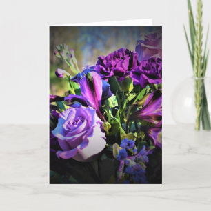Bouquet, card