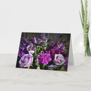 Bouquet, card