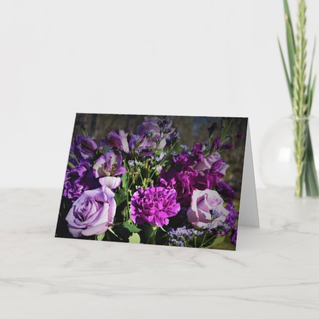 Bouquet, card (Front)