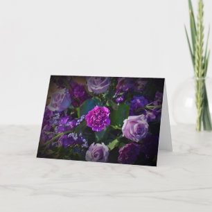 Bouquet, card