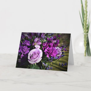 Bouquet, card