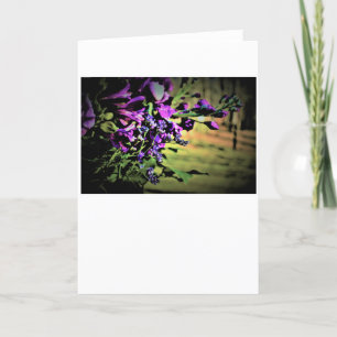 Bouquet, card