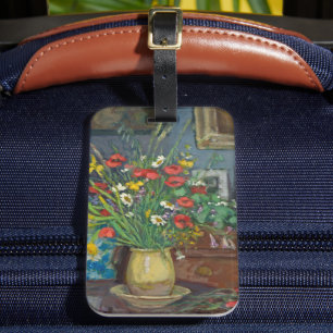 Bouquet de Fleurs Albert André Luggage Tag