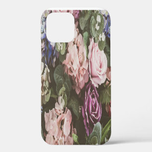 Bouquet flower, vintage filter, beautiful backgrou iPhone 12 case