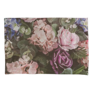 Bouquet flower, vintage filter, beautiful backgrou pillowcase