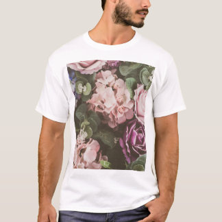 Bouquet flower, vintage filter, beautiful backgrou T-Shirt