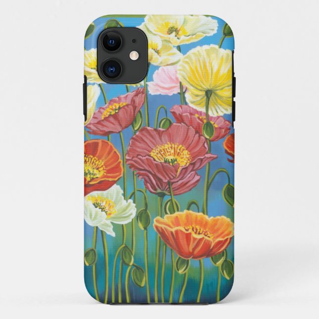 Bouquet in Border I Case-Mate iPhone Case (Back)
