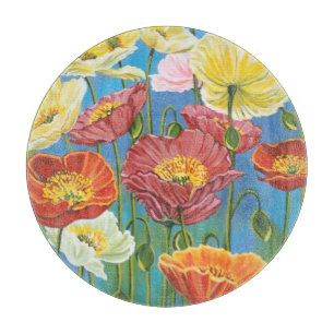 Bouquet in Border I Cutting Board