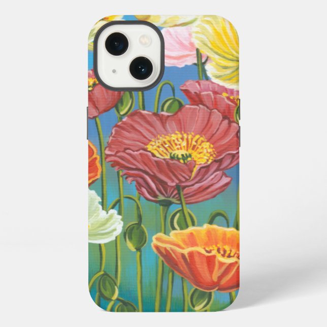 Bouquet in Border I iPhone Case (Back)