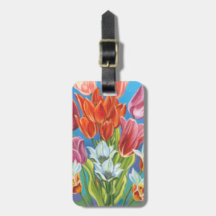 Bouquet in Border III Luggage Tag