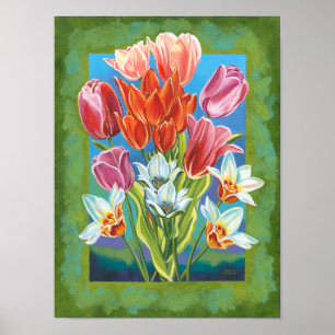 Bouquet in Border III Poster