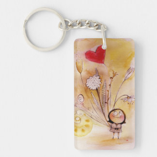 bouquet key ring