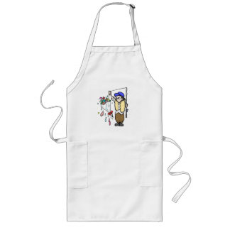 bouquet long apron