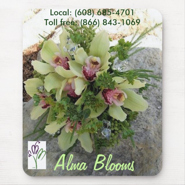 Bouquet Mouse Mat (Front)