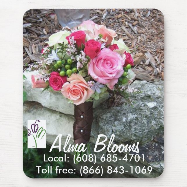 Bouquet Mouse Mat (Front)