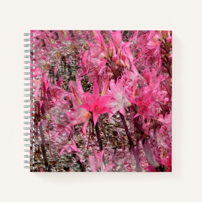 Bouquet of Amaryllis.....  Notebook (Front)