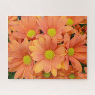 Bouquet of Beautiful Orange Flowers Jigsaw Puzzle