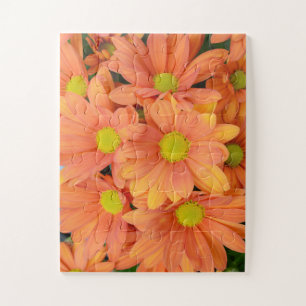Bouquet of Beautiful Orange Flowers Jigsaw Puzzle
