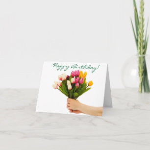 Bouquet of Birthday Wishes Birthday Card