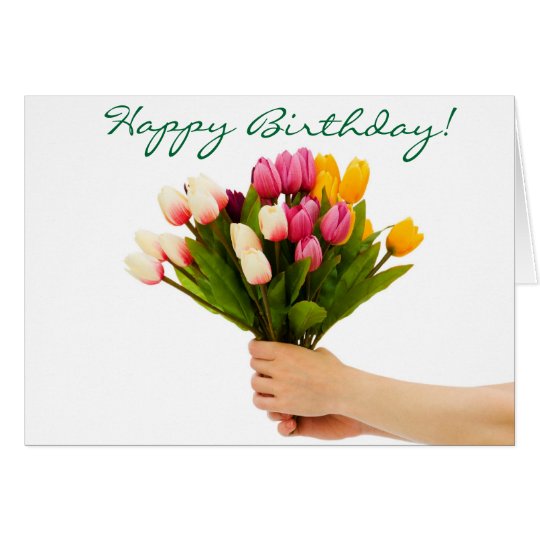 Image result for bouquet of flowers with birthday wish