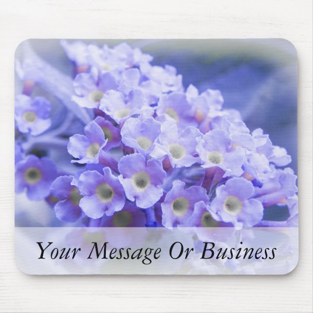 Bouquet of Blues Mouse Mat (Front)