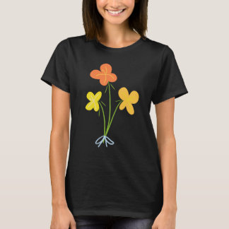 Bouquet of Cartoon Flowers T-Shirt