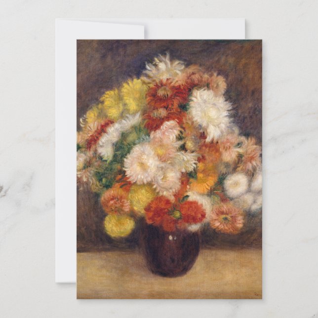 Bouquet of Chrysanthemums | Renoir (Front)