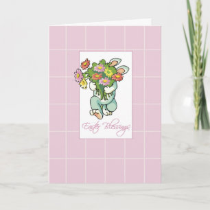 Bouquet of Easter Blessings Holiday Card