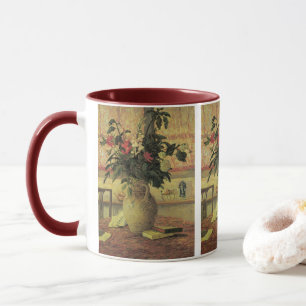 Bouquet of Flowers at Window by Maxine Maufra Mug