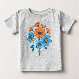 Bouquet of flowers baby T-Shirt