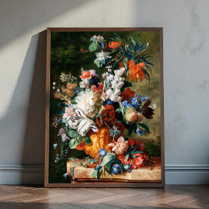 Bouquet of Flowers  by Jan van Huysum Poster
