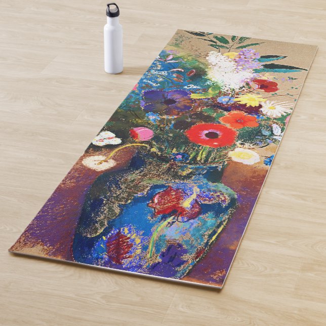 Bouquet of Flowers by Odilon Redon Yoga Mat (In Situ)